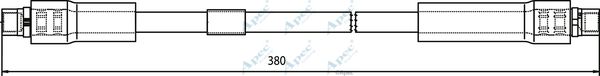 APEC BRAKING Тормозной шланг HOS3763